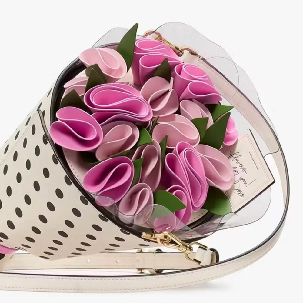 Kate Spade Flora Flower Bouquet Crossbody - Picture 6 of 8